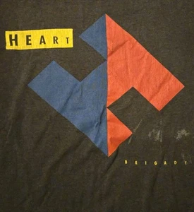 Vintage 1990 Heart Brigade World Tour Band T-Shirt XL - Bild 1 von 5