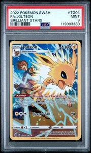 2022 Pokemon SWSH Brilliant Stars #TG04 Jolteon FA PSA 9 MINT - Picture 1 of 2