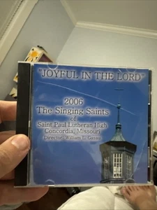 The Singing Saints of St Paul Lutheran High "Joyful in the Lord" CD Missouri NEW - Picture 1 of 4