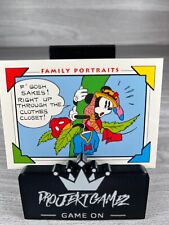 Disney Family Portraits 1991 Impel 167 Sunday Comic Strip