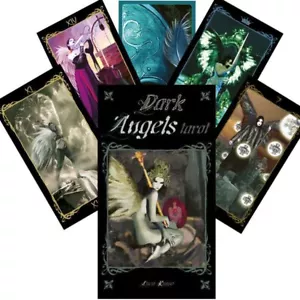 Tarot Of Dark Angels Deck Cards Russo Esoteric Lo Scarabeo EX177 - Picture 1 of 11