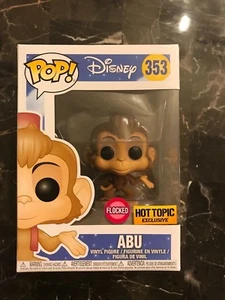 Funko Pop Floccato Abu Aladdin #353 Hot Topic Esclusivo In Magazzino - Foto 1 di 1