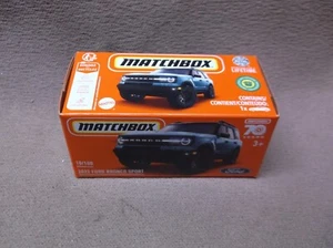 MATCHBOX 2024 #10 SEALED BOX 2022 FORD BRONCO SPORT 4X4 SUV OFF ROAD TRAIL RUN - Picture 1 of 7