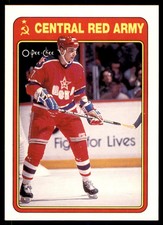 1990-91 O-PEE-CHEE CENTRAL RED ARMY VLADIMIR MALAKHOV CENTRAL RED ARMY #2R