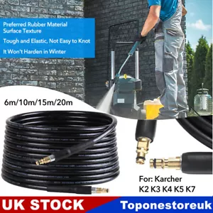 10M/15M High Pressure Washer Pipe Hose Replacement For KARCHER K2 K3 K4 K5 K7 UK - Picture 1 of 18