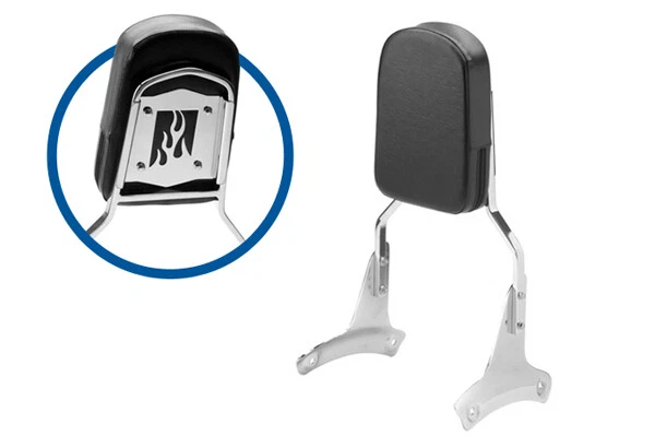 Barra Sissy respaldo pasajero para Honda Shadow ACE 750/VT750 2000-2001 Foto 1 de 1