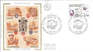 FRANCE 1980 FDC ECOLE NATIONALE SDUPERIEURE D'ARTS ET METIERS YT 2087 - Imagen 1 de 1