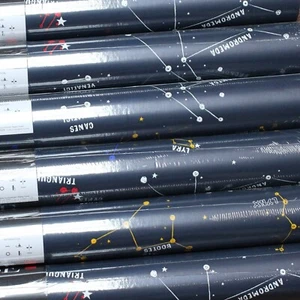 6 Rolls Navy Blue Wallpaper Multi Kids Boy Nursery Constellations Space Playroom - Picture 1 of 4