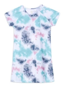 New Wonder Nation Pink Teal Gray Tie Dye Nightshirt Nightgown Girls many sizes - Picture 1 of 5
