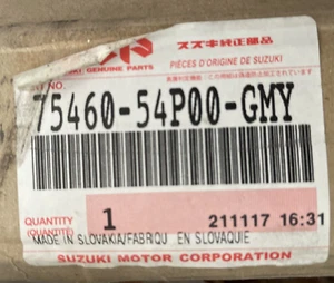 GENUINE NEW 75460T54P00GMY SUZUKI VITARA 2015-2024 BOOT FLOOR COVER - Picture 1 of 9