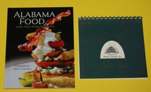 Lot 2 The Year of Alabama Food Book + Huntsville's Finest Chef's SIGNED Cookbook - Picture 1 of 11