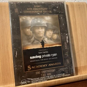 Saving Private Ryan (60th Anniversary D-Day Edition) DVD, 1998 - PAL - (S7.4) - Picture 1 of 2