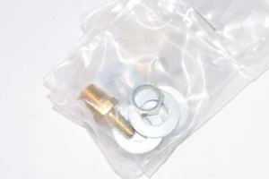 Menge 5 Clippard Widerhaken & Unterlegscheibe Montage-Kits, Messing, 1" OAL  - Bild 1 von 2