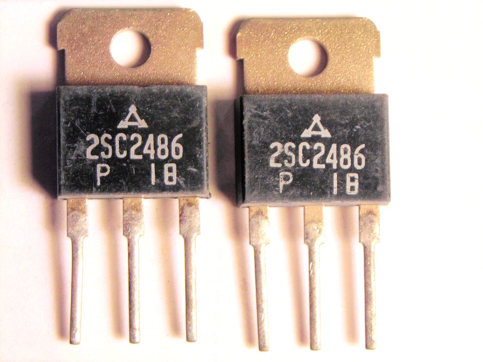 2SC2486 "Original" Panasonic (Matsushita) Transistor 2 pcs