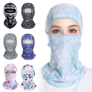 Mesh Balaclava Cap Full Face Cycling Cap Breathable Cycling Bandana Unisex - Picture 1 of 22