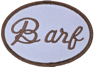 BARF MOG SPACEBALLS MOVIE COMEDY HALLOWEEN COSTUME COSPLAY DESERT HOOK PATCH - Picture 1 of 2