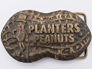 Planters Peanut Vintage Belt Buckle - Picture 1 of 3