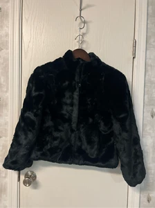 Gap Faux Fur Girls Jacket - Picture 1 of 3