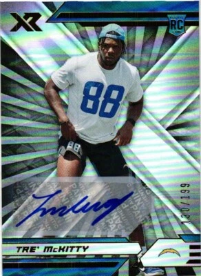 2021 PANINI XR TRE MCNITTY #130/199 AUTO AUTOGRAPH RC ROOKIE - Image 1 of 2