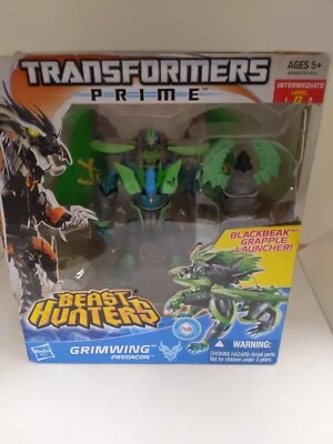 Transformers Prime Grimwing Predacon Beast Hunters Blackbeak Grapple Launcher 20 - Imagem 1 de 4