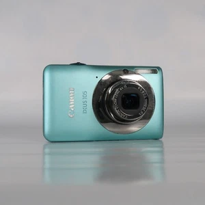 Canon IXUS 105 / PowerShot ELPH SD1300 IS 12.1MP Digital Camera Blue - Foto 1 di 19