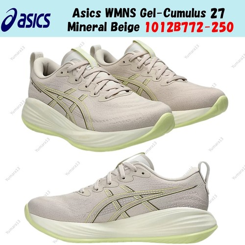 Asics WMNS Gel Cumulus 27 Mineral Beige 1012B772 250 taglia donna