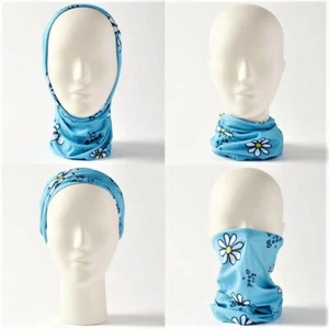 Life Is Good DAISY NECK GAITER warmer scarf head band cover wrap doo rag mask - Picture 1 of 8