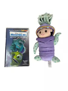 Monsters Inc VHS Blue Inner Case and Boo In Monster Disguise Plush - Picture 1 of 11