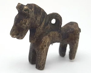 Statua ciondolo cavallo bronzo romano antico Luristan scavato #CP255 - Foto 1 di 5