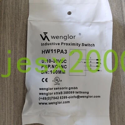 1PC  WENGLOR REFLEX SENSOR HW11PA3 - Image 1 of 4