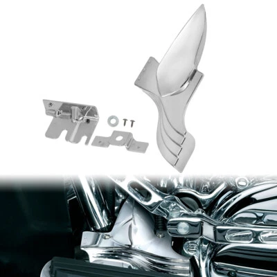 Chrome Lower Front Frame Cover For For Harley Road King Electra Street Tri Glide - Image 1 of 4