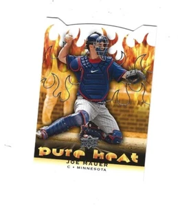 2010 Upper Deck Pure Heat #PH8 Joe Mauer MINNESOTA TWINS - Picture 1 of 1