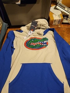 Fanatics Florida Gators Men’s Hoodie Size Large New Blue And White With Tags - Picture 1 of 7