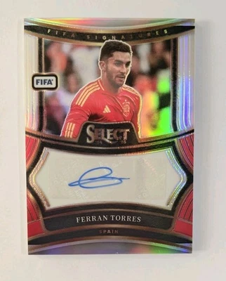 2024-25 Select FIFA Ferran Torres Signatures Auto #S-FT Spain - Image 1 of 2