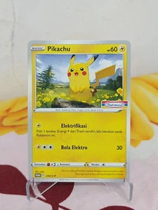 Tarjeta Pokemon Indonesia Versión Pikachu Indomaret 240/S-P - Imagen 1 de 2