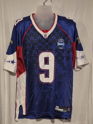 Camiseta de fútbol americano Reebok 2007 Drew Brees Pro Bowl All Star Hawaii NFL grande para hombre Foto 1 de 4