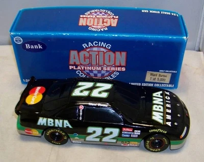 1:24 RCCA ACTION 1996 #22 MBNA PONTIAC GRAND PRIX BWB WARD BURTON 1/5000 MIB - Image 1 of 4