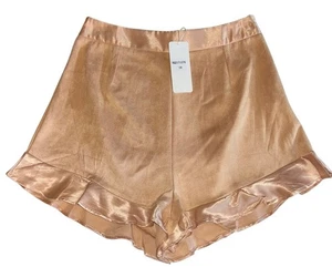 Pantalones Cortos Runaway Corazón Rosa Cintura Alta Talla 10 Nuevos con Etiquetas - Imagen 1 de 3