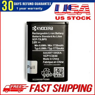 New OEM SCP-73LBPS Battery For Kyocera DuraXV Extreme E4810 DuraXE Epic E4830