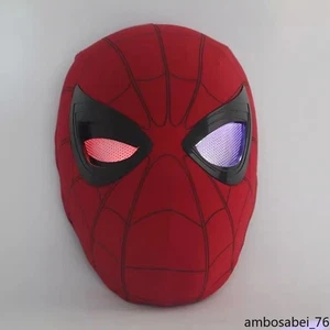 US! Spiderman Head Mask Electric Moving Eyes Winking Costume Mask Gifts Collect - Picture 1 of 26