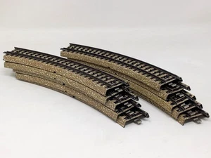 MARKLIN H0 Ref.5100 / n.10 Binari curvi con Massicciata / Raggio R1 di 30 gradi - Picture 1 of 8