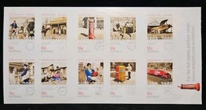 Australia 10x55c Self-adhesive Stamps, Australia Post - Bicentennial 1809-2009 - Picture 1 of 2
