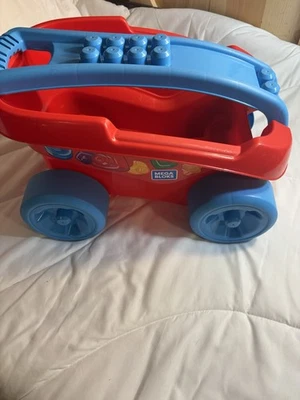 Vagão vermelho Mega Block - Imagem 1 de 4