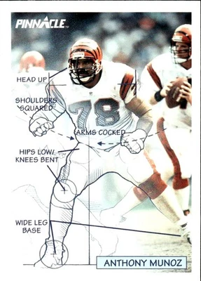 1991 Pinnacle #357 Anthony Munoz [GOATCARDS] - Image 1 of 2