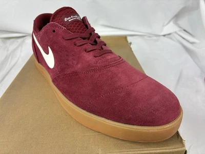 Nike SB Eric Koston 2 Skateboard Shoes Men's Sz 11.5 580418-612  Red White Gum - Image 1 of 4