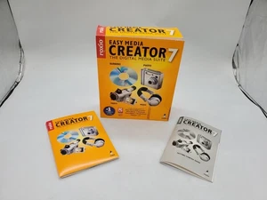 Roxio Easy Media Creator 7 with Key 2 CDs Digital Media Suite - Picture 1 of 11