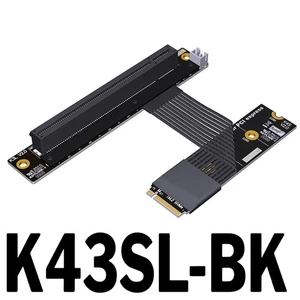(ADT-Link) M.2 NGFF NVMe to PCIe 5.0 x16 STX Motherboard Graphics Card Cable - Picture 1 of 12