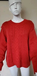 Democracy Women’s Cretified Authentic Long-sleeve Sweater Sz Size XL NWT $ 88.00 - Picture 1 of 15