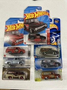 Hot Wheels 1956 Ford F-100 Lot Of 7! Red Edition! First Edition! Some HTF! ๐ - Picture 1 of 14
