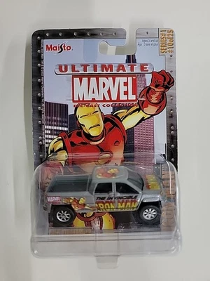 Maisto Ultimate Marvel Die-cast Collection Gmc Terradyne Iron Man Foto 1 de 2